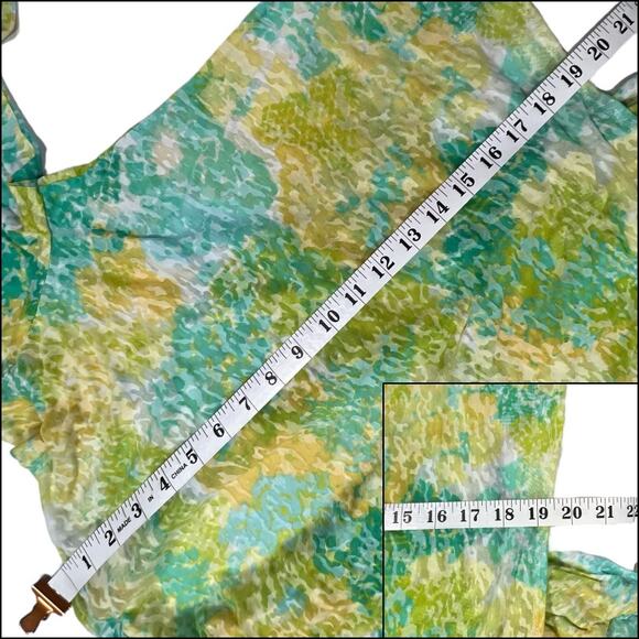 Ruby Rd Open Front Waterfall Drape Cardigan Sweater Jacket Overpiece Size Small - Picture 8 of 9